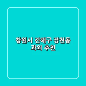 창원시 진해구 장천동 과외 추천
