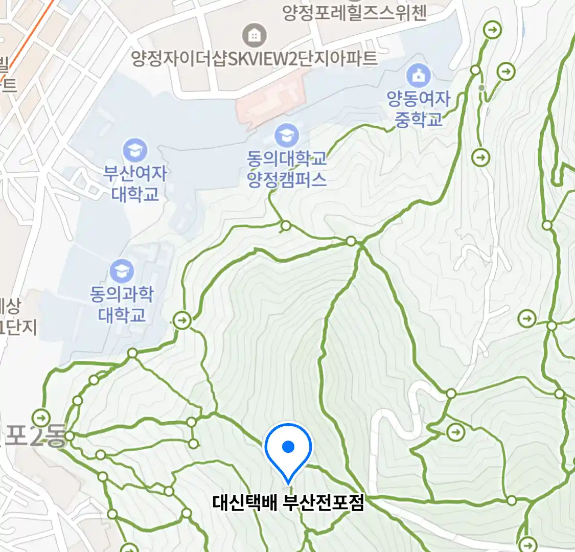 대신택배 부산전포점