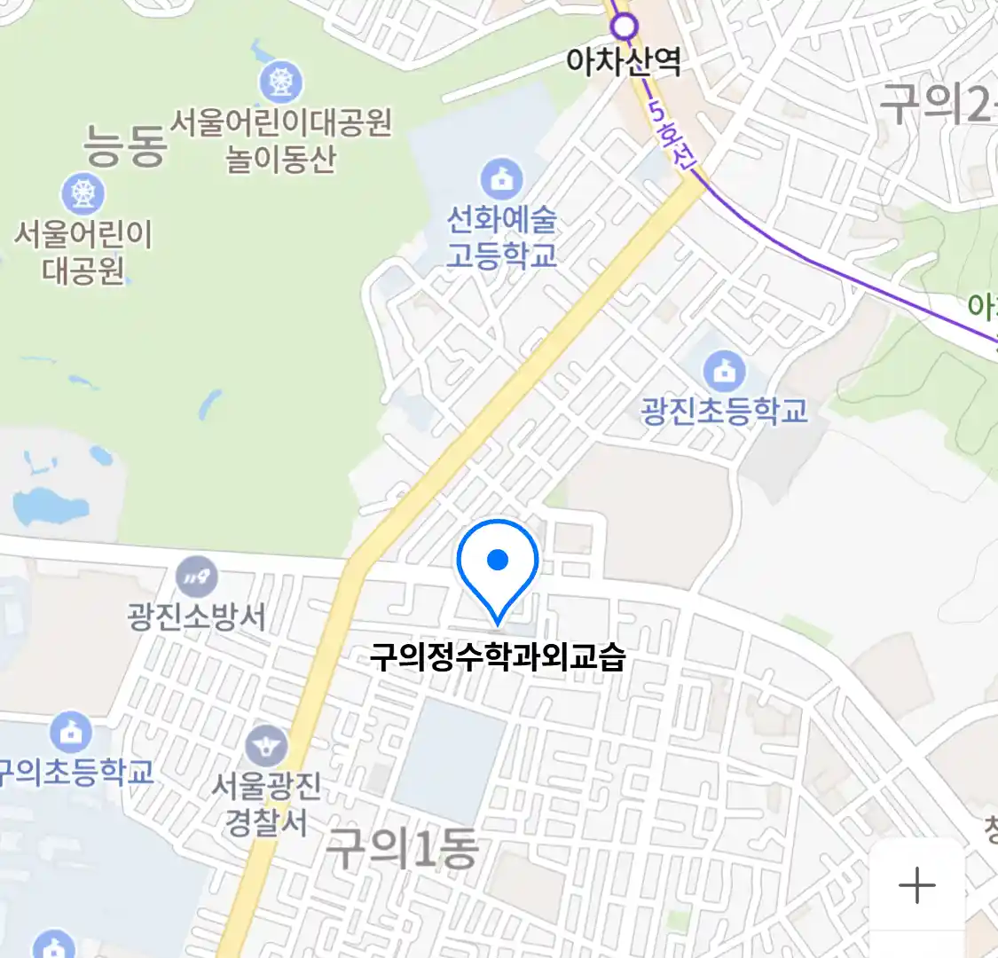 구의정수학과외교습