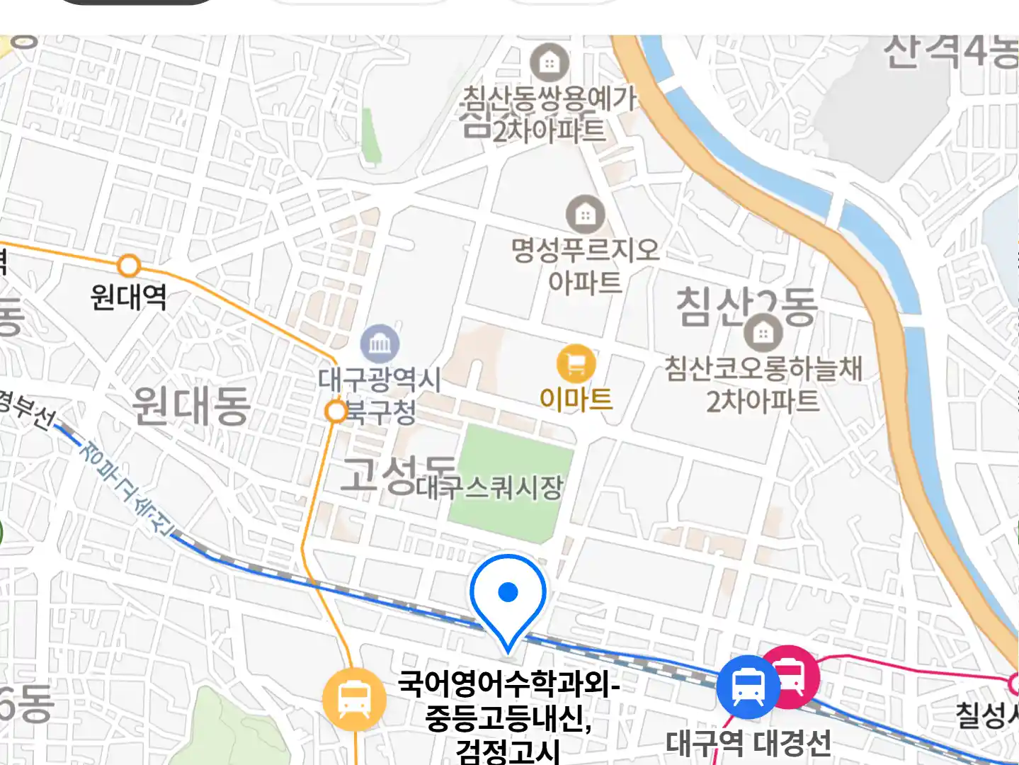 국어영어수학과외-중등고등내신,검정고시 위치