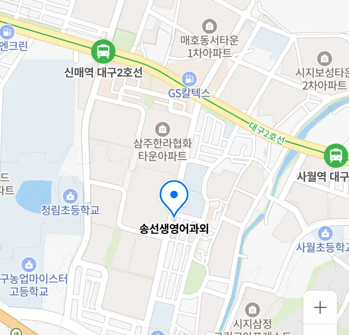 송선생영어과외 위치