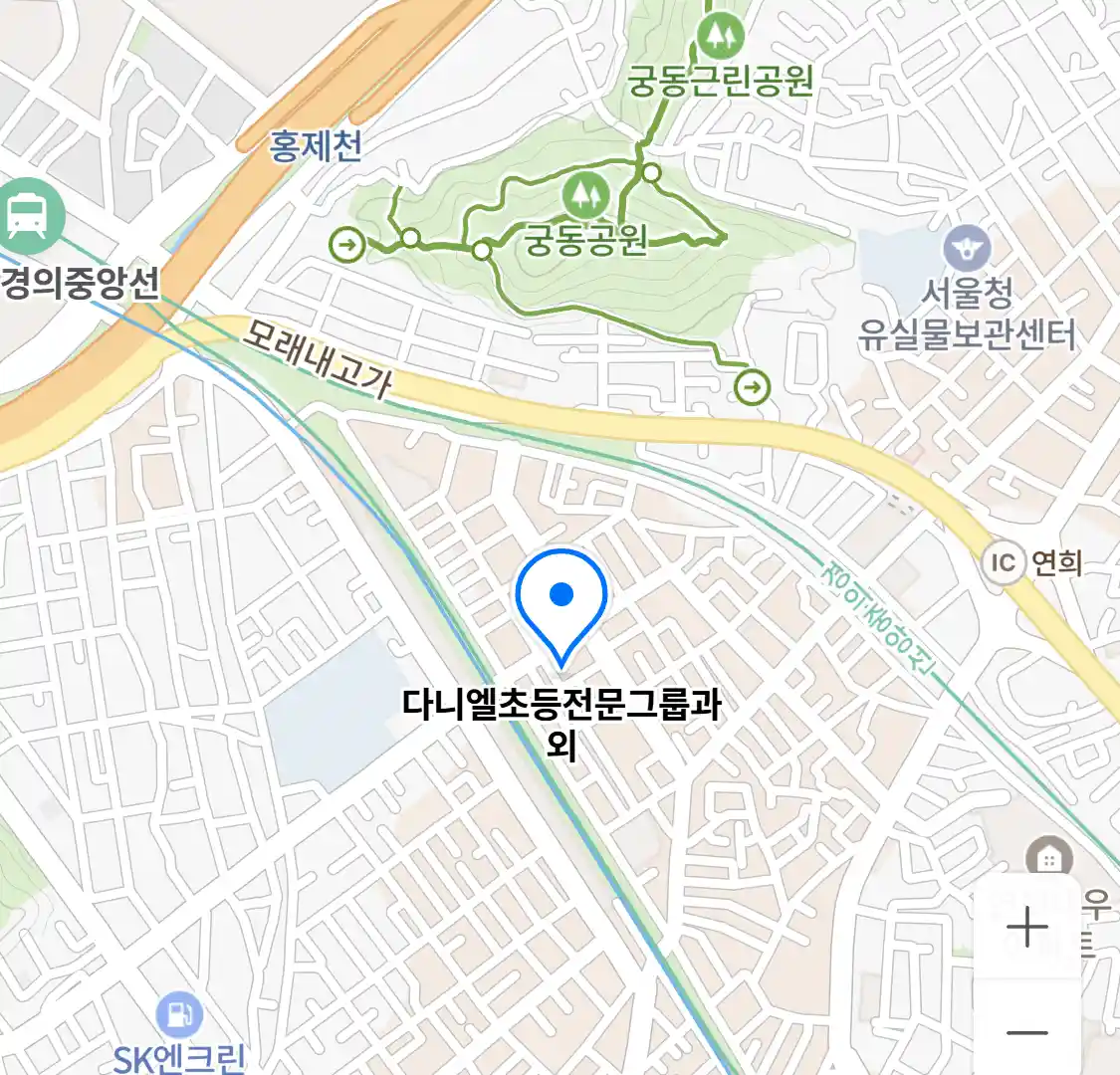 다니엘초등전문그룹과외 위치