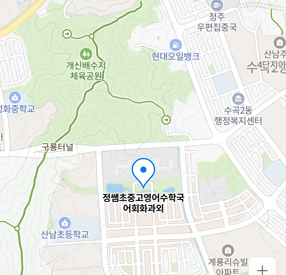 정쌤초중고영어수학국어회화과외 위치