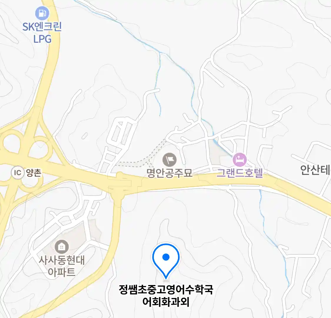 정쌤초중고영어수학국어회화과외 위치