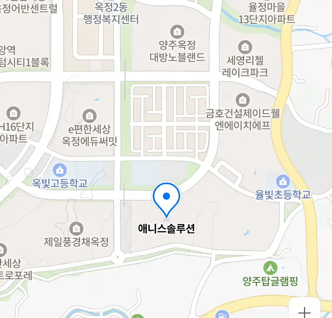 애니스솔루션 위치