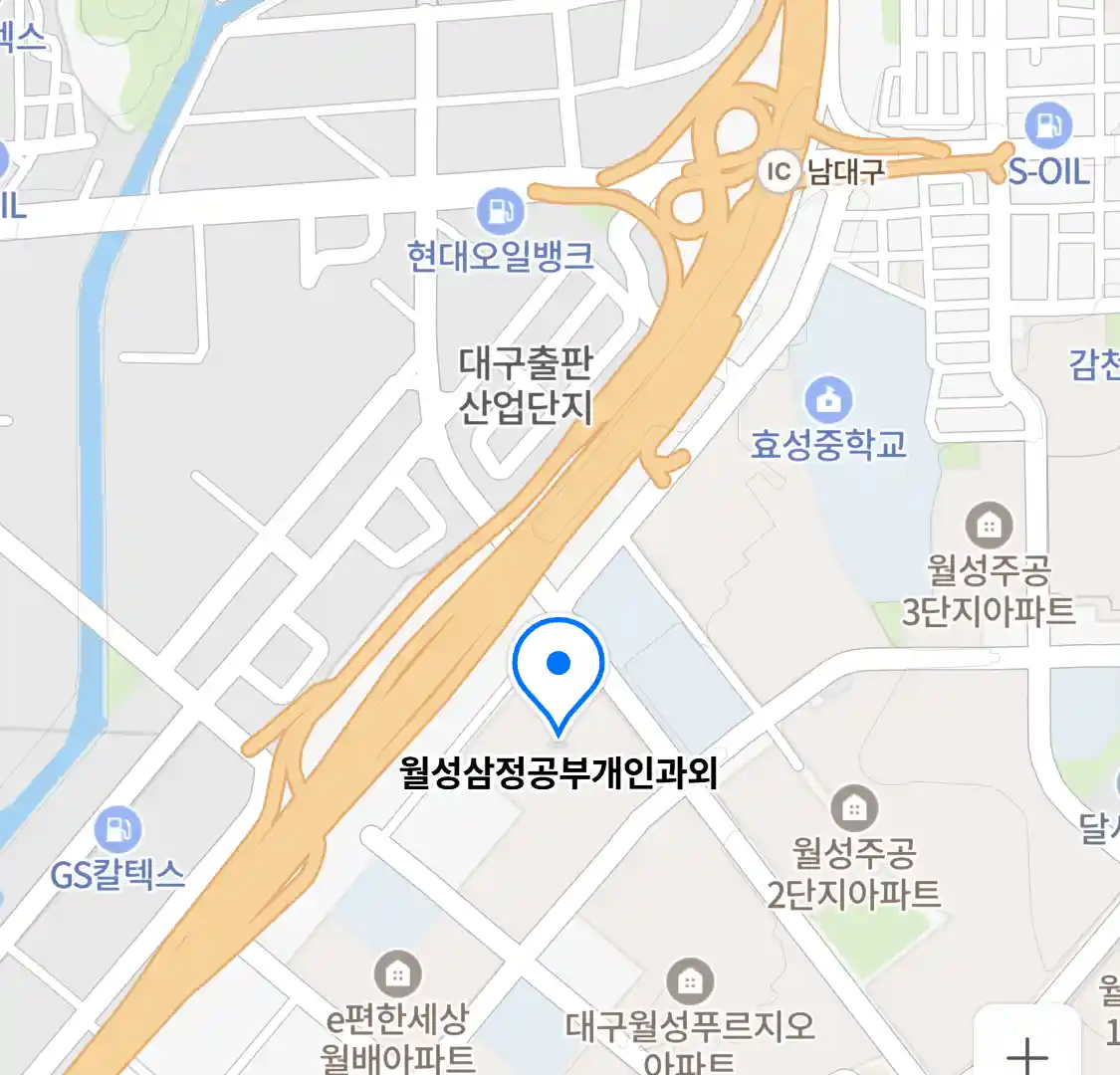 월성삼정공부개인과외 위치