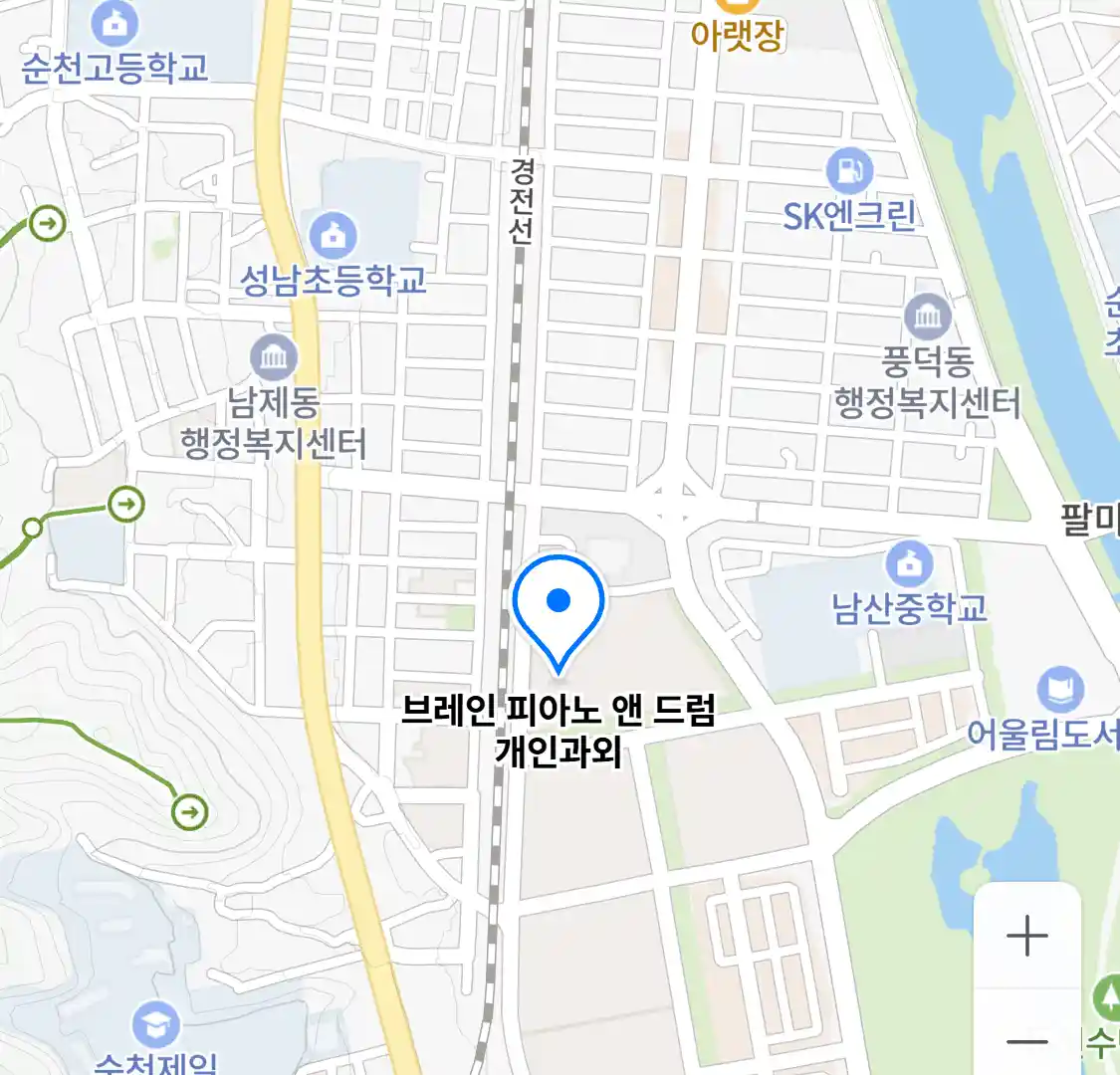 브레인 피아노 앤 드럼 개인과외 위치