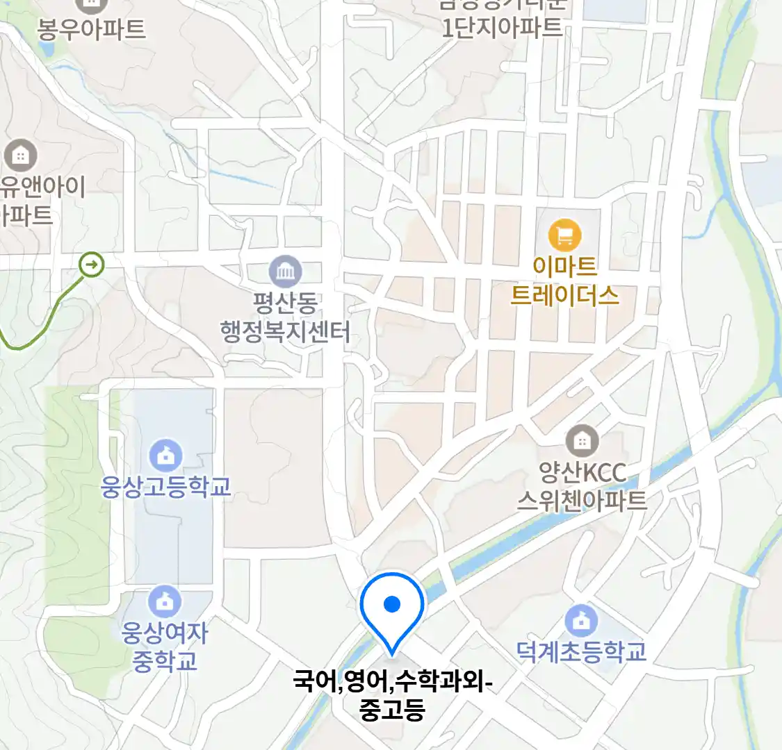 국어,영어,수학과외-중고등 위치